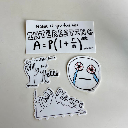 Spring 2025 Economic Sticker Pack